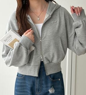 GeeRA（ジーラ）の「【ＰＥＮＮＥＹＳ】裏毛ダブルジップショートパーカー（パーカー）」｜詳細画像