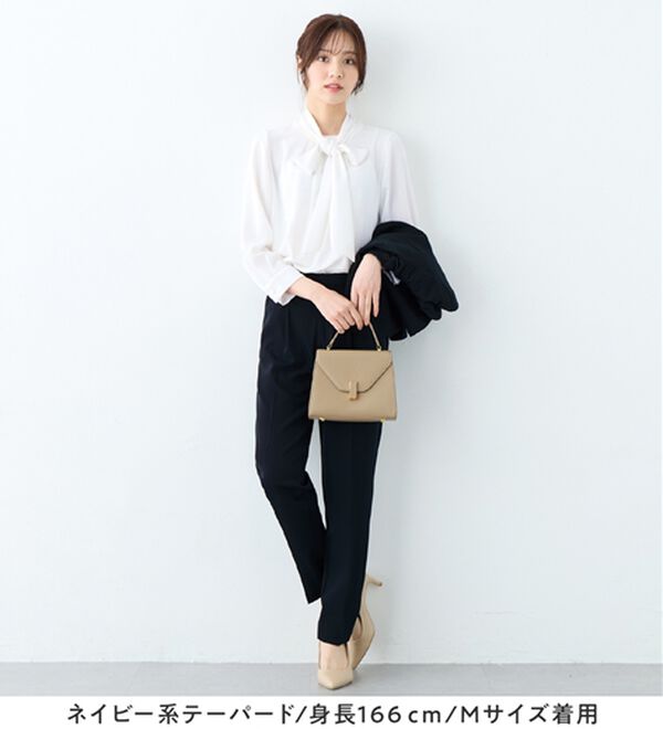 alotta（アロッタ）の「【選べるパンツ】洗える！３点セット着回し力抜群スーツ（パンツスーツ）」｜詳細画像