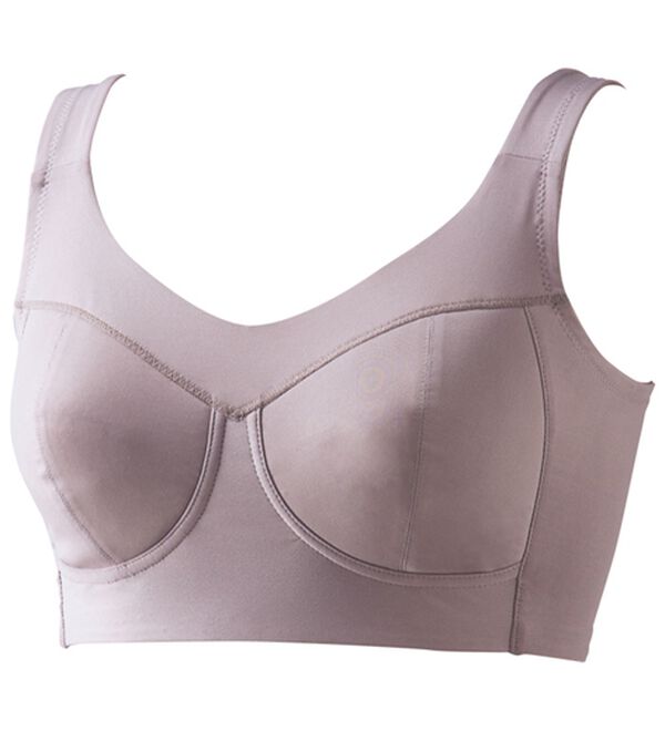 LAVIENNE（ラヴィエンヌ）の「グラマーさんのグッと細見えノンワイヤーブラ（ブラジャー）」｜詳細画像