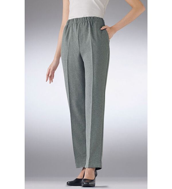 BELLUNA（ベルーナ）の「日本製裾ファスナーパンツ（フルレングスパンツ）」｜詳細画像