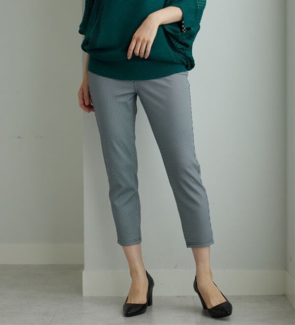 BELLUNA（ベルーナ）の「【接触冷感】ヒンヤリ速乾！かのこ素材レギンスパンツ（スパッツ・レギンス）」｜詳細画像