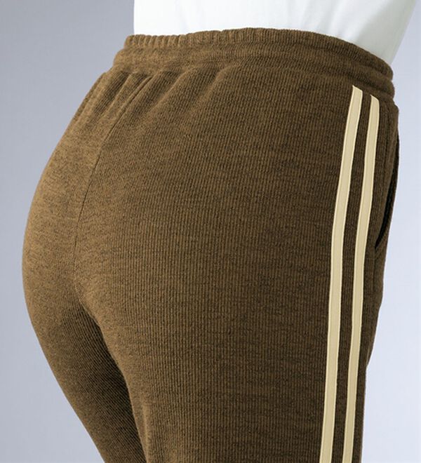 ルフラン（ルフラン）の「【２本組】ハンサム見えのあったかラインパンツ（その他パンツ）」｜詳細画像