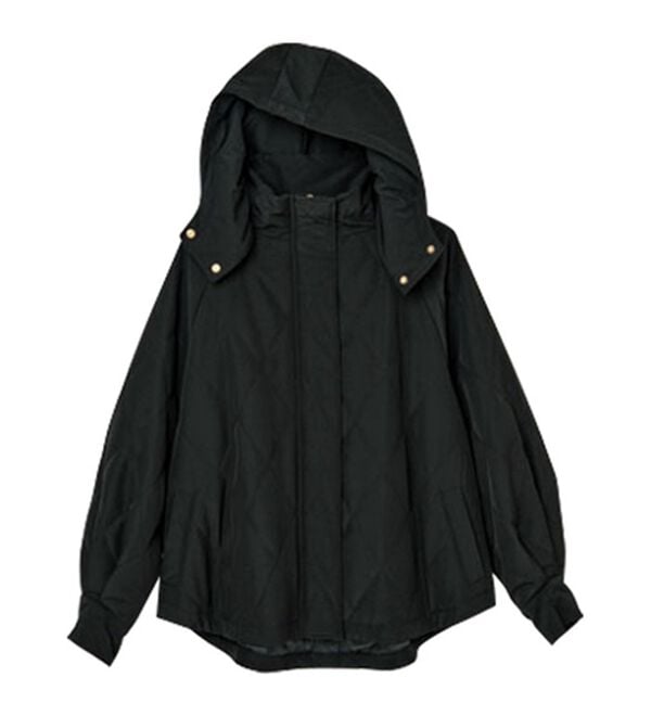 RANAN（ラナン）の「２ｗａｙボリューム袖ライトダウンキルティングアウター（ハーフコート）」｜詳細画像