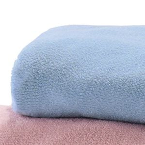 iellio（イエリオ）の「ぐーんと伸びてぴったりフィットシーツ（敷布団カバー・シーツ）」｜タオルブルー