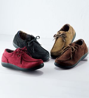 BELLUNA（ベルーナ）の「ゆったり履けるワラビーデザインシューズ（フラットシューズ）」｜詳細画像