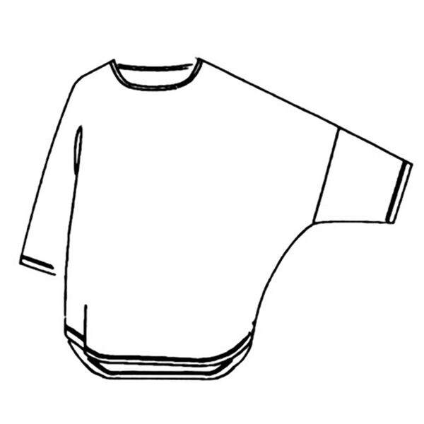 BELLUNA（ベルーナ）の「変わり編ドルマンデザインチュニック（チュニック）」｜詳細画像