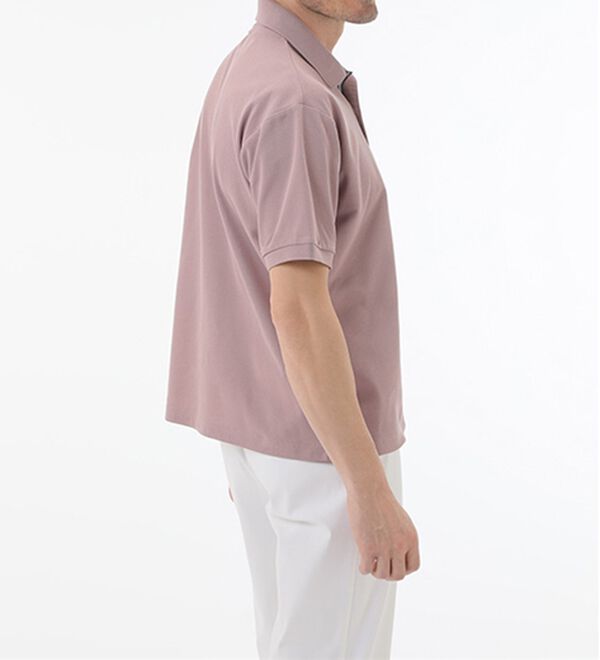 「＜アーノルド　パーマー＞ワンポイント刺しゅう鹿の子ポロシャツ（長袖・半袖）（メンズポロシャツ）」｜詳細画像