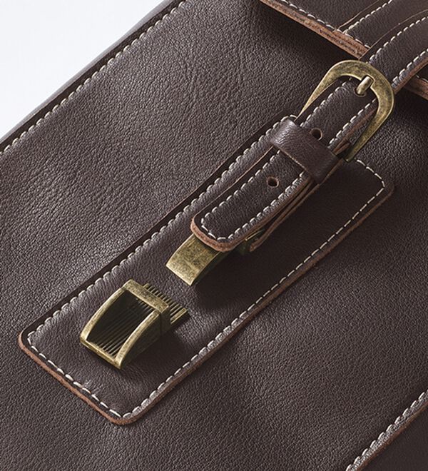 「＜ＨＯＮＤＡ＞イタリアンレザーバイカーズバッグ（メンズショルダーバッグ）」｜詳細画像