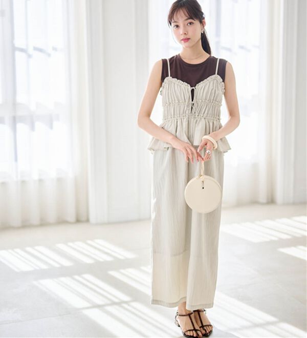 RANAN（ラナン）の「＜BC＞綿100％ひんやりタンクトップ（カットソー）」｜詳細画像