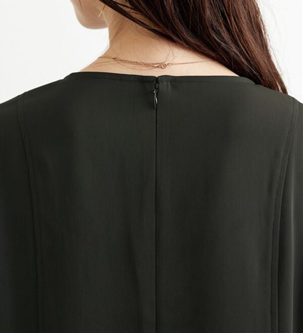 BELLUNA（ベルーナ）の「〈オフィス対応〉ランタンスリーブブラウス（ブラウス）」｜詳細画像