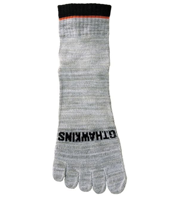 「【５足組】＜Ｇ．Ｔ．ホーキンス＞タフ設計５本指ソックス（メンズ靴下・タイツ）」｜詳細画像