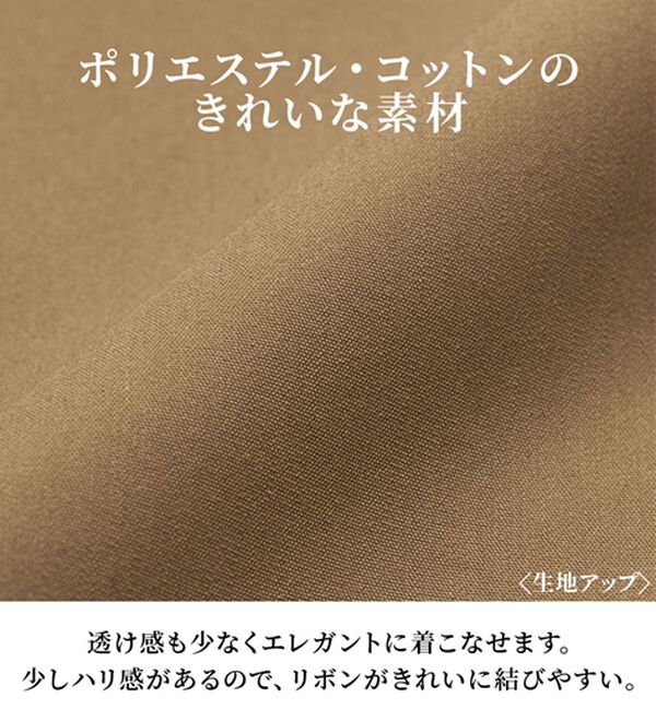 RANAN（ラナン）の「ボリュームボウタイブラウス（ブラウス）」｜詳細画像