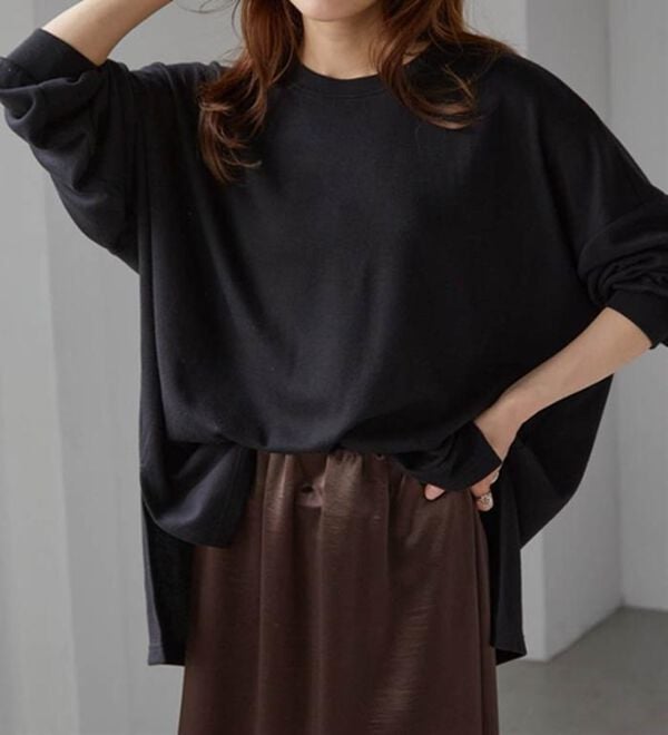 RANAN（ラナン）の「オーバーサイズスウェットＴ（カットソー）」｜詳細画像