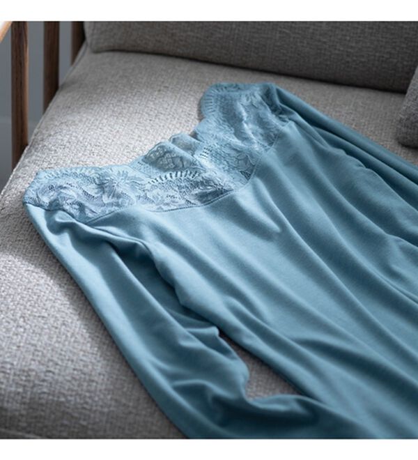 LAVIENNE（ラヴィエンヌ）の「【吸湿発熱】【抗菌防臭】２ＷＡＹレースインナー（肌着・インナーウェア）」｜詳細画像