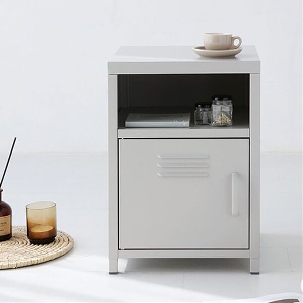 iellio（イエリオ）の「＜ＭＡＲＫＥＴ　Ｂ＞スチールロッカーキャビネット（リビング収納）」｜詳細画像