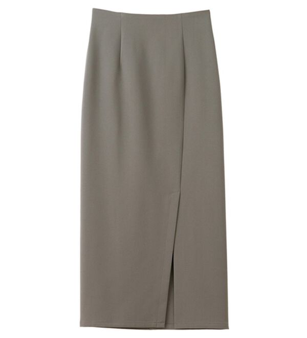 GeeRA（ジーラ）の「オンオフ着られる！スリットタイトスカート（ロングスカート）」｜詳細画像