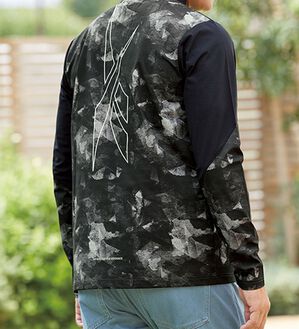 「＜リーボック＞ハーフジップスムースＴシャツ（メンズカットソー）」｜詳細画像