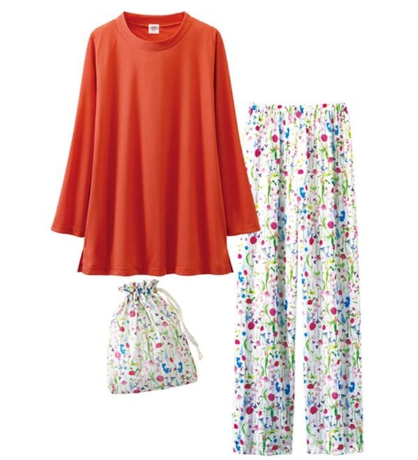 LAVIENNE（ラヴィエンヌ）の「【３点セット】【ヒビヤカダン　スタイル】トラベルパジャマ（パジャマ・ルームウェア）」｜詳細画像