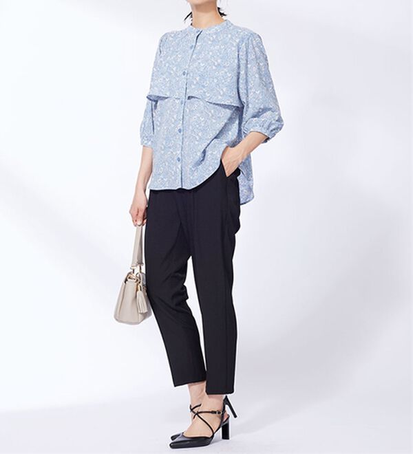 BELLUNA（ベルーナ）の「サラサラ美脚テーパードパンツ（テーパードパンツ）」｜詳細画像