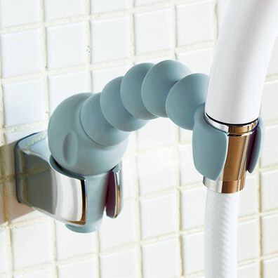 「ヘッドの向きが自在！ユニバーサルシャワーフック（バス用品）」