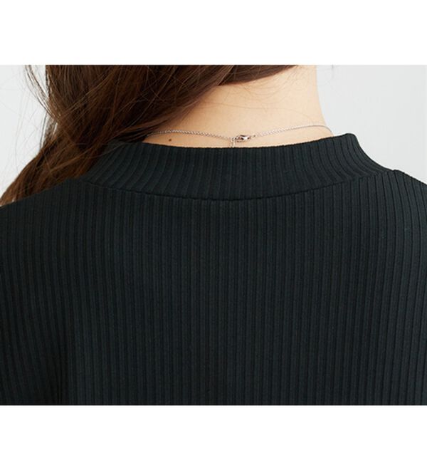 BELLUNA（ベルーナ）の「異素材切替袖タックデザインチュニック（チュニック）」｜詳細画像