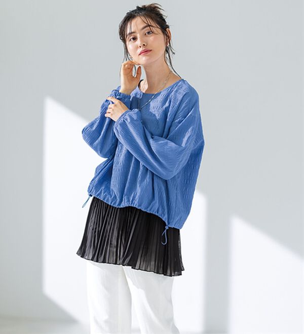 unof プリーツタンクトップ 裾魅せプリーツタンクトップ - ベルーナ【公式】