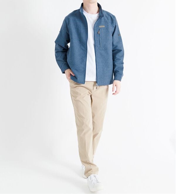 「お洒落なボーダージャケット（メンズジャケット）」｜詳細画像