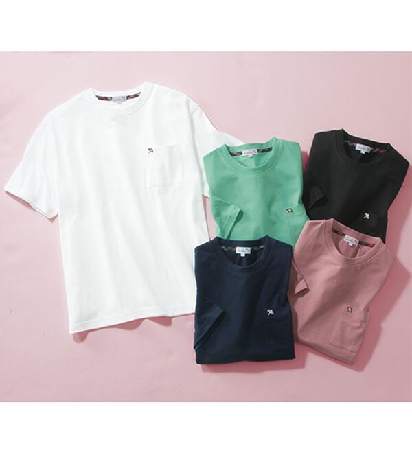 「＜アーノルド　パーマー＞ワンポイント刺しゅうベーシック半袖Ｔシャツ（メンズＴシャツ）」｜詳細画像