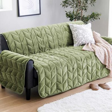 iellio（イエリオ）の「あったかふわふわボリュームソファカバー＜吸湿発熱・フランネル素材＞（ソファーカバー）」