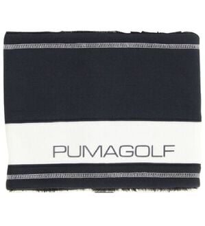 「ＰＭ）ゴルフ　ベーシックロゴ　フリースネックウォーマー（メンズストール・マフラー）」｜ディープネイビー