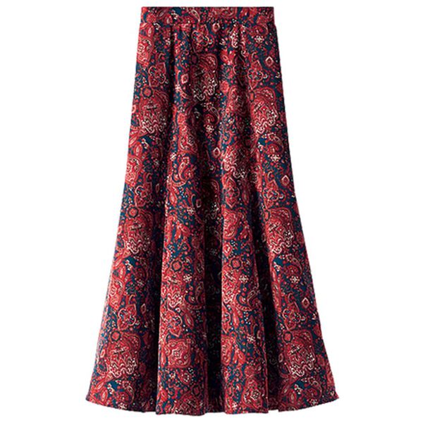 BELLUNA（ベルーナ）の「華やぎプリントフレアースカート（ロングスカート）」｜詳細画像