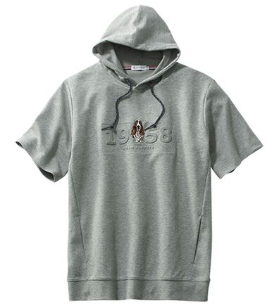 「＜ハッシュパピー＞パーカーＴシャツ（メンズパーカー）」