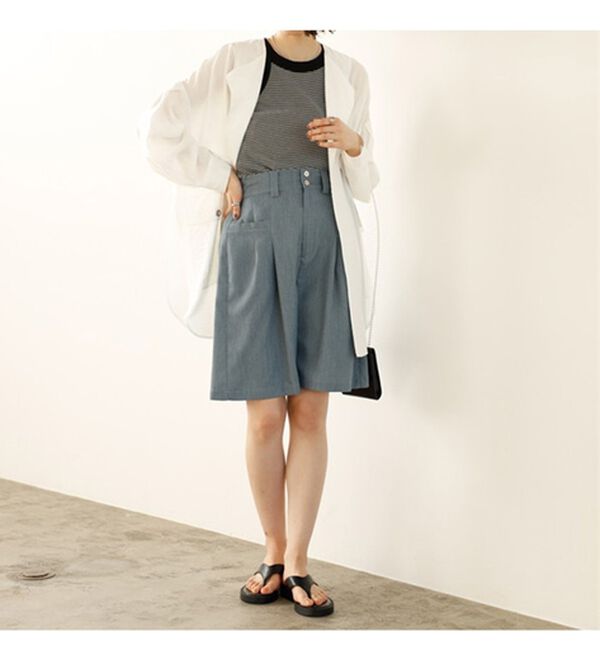 GeeRA（ジーラ）の「デザインポケットハーフパンツ（その他パンツ）」｜詳細画像