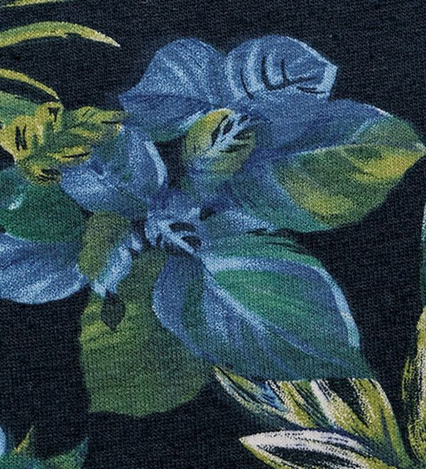 BELLUNA（ベルーナ）の「美人顔シルエット綿混プリントチュニック（チュニック）」｜詳細画像