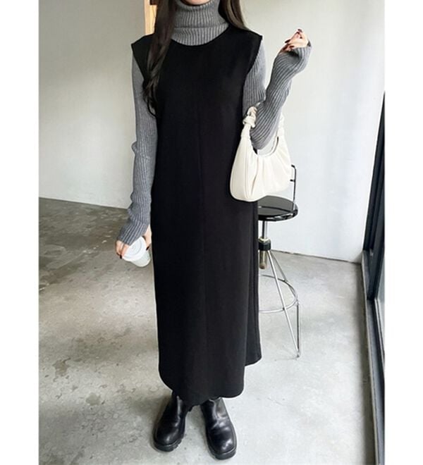 GeeRA（ジーラ）の「３ＷＡＹジップデザインジレワンピース（ジレ）」｜詳細画像