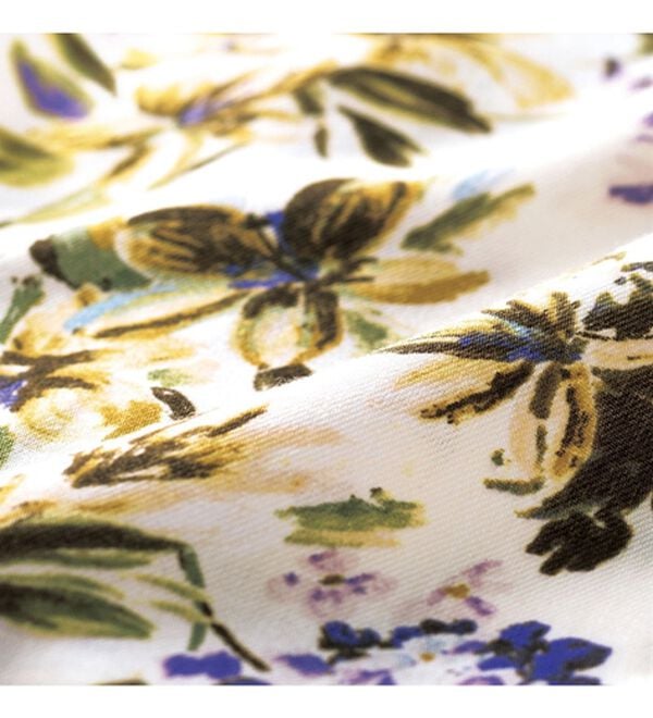 BELLUNA（ベルーナ）の「涼感やわらか袖リボンシャツチュニック（チュニック）」｜詳細画像