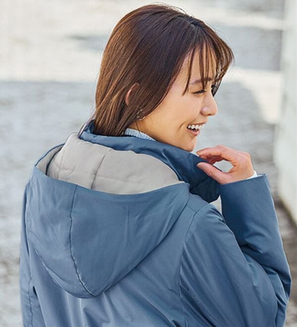 BELLUNA（ベルーナ）の「Ａｉｒｙ　＆Ｗａｒｍ　あったか軽量デザインコート（ロングコート）」｜詳細画像