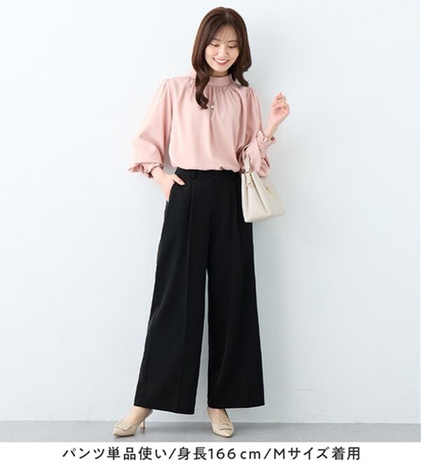 alotta（アロッタ）の「【選べるパンツ】洗える！３点セット着回し力抜群スーツ（その他スーツ）」｜詳細画像