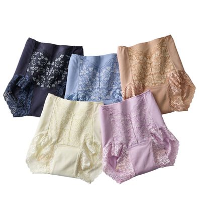 「【５色組】新・旅のお供にこれ１枚！お腹スッキリ安心ショーツ（安心ショーツ）」