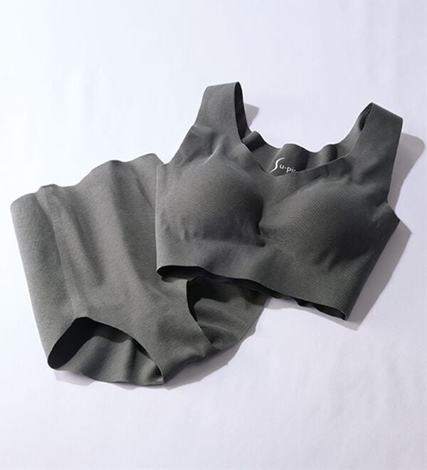 LAVIENNE（ラヴィエンヌ）の「綿混Ｓｕ－ｐｉｔａ（スーピタ）リラックスブラ・ショーツ（別売）（ブラジャー）」｜詳細画像