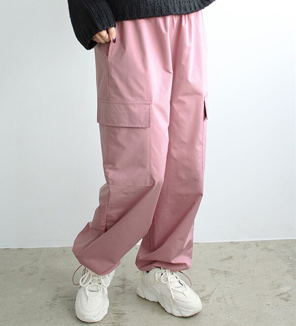 【リネン混✨】RonHerman カーゴパンツ ジョガーパンツ ドロストコード リネン混✨】RonHerman カーゴパンツ ジョガーパンツ ドロストコード