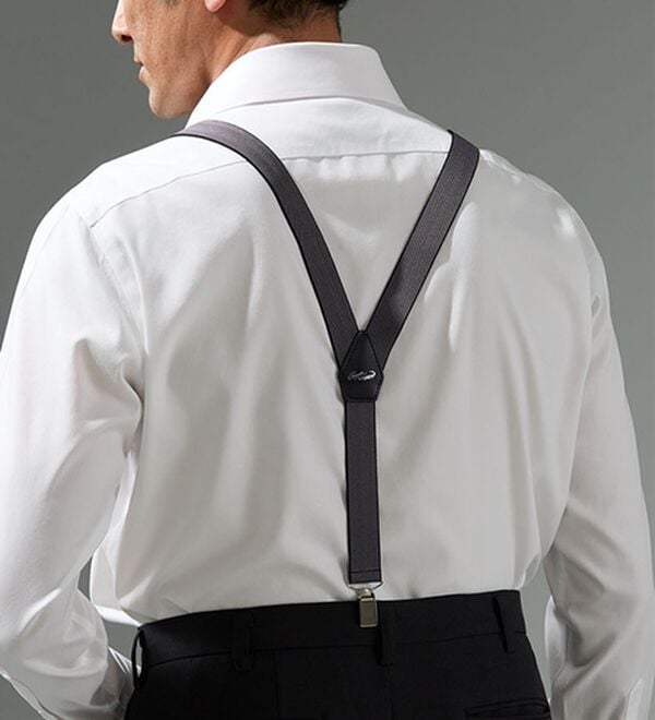 「【２本組】＜クロコダイル＞こだわりの日本製サスペンダー（メンズベルト）」｜詳細画像