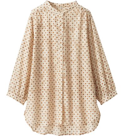 BELLUNA（ベルーナ）の「ジャカード素材花柄プリントチュニック（チュニック）」