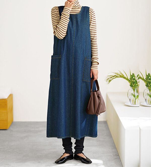 BELLUNA（ベルーナ）の「＜＆ｃｏｃｏｃｈｉ＞ハピネスコットン１００％ニットレギンス（スパッツ・レギンス）」｜詳細画像