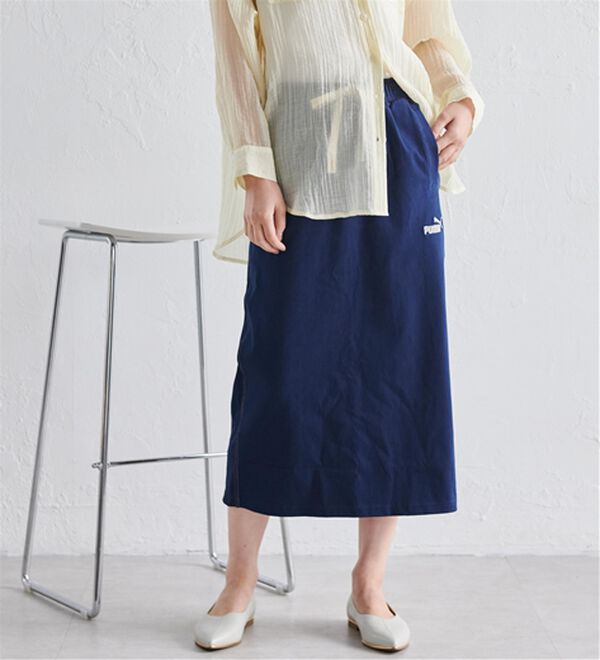 RANAN（ラナン）の「＜ｐｕｍａ＞コアヘリテイジ　ロングスカート（ロングスカート）」｜詳細画像