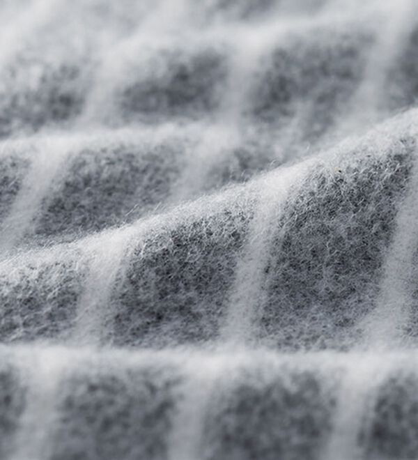 BELLUNA（ベルーナ）の「裏起毛素材ドッキングカーディガン（その他カーディガン）」｜詳細画像