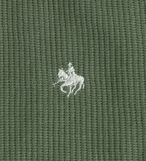 「＜ポロ・ビーシーエス＞ワッフルレイヤードトレーナー（メンズトレーナー）」｜詳細画像