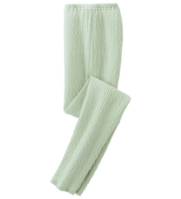 「【３色組】すごくのび～る綿混ふっくら編みボトム（肌着・インナーウェア）」｜詳細画像