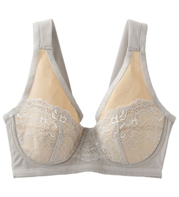 「【３色組】新・細見えが叶うフルカップブラ（ブラジャー）」｜詳細画像