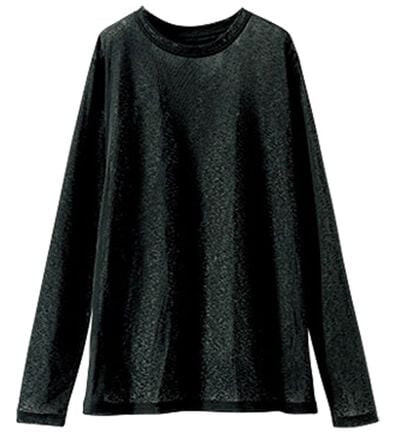 BELLUNA（ベルーナ）の「透けすぎない！シアー素材クルーネックプルオーバー（カットソー）」